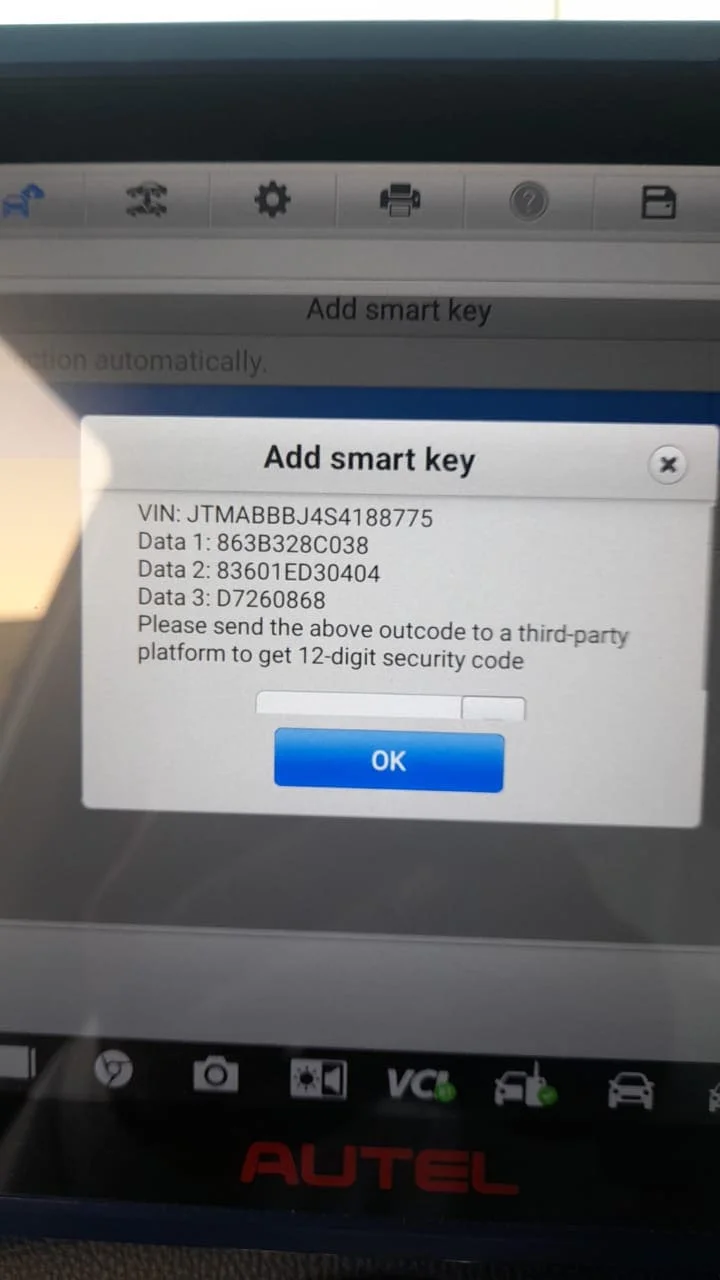 Autel Scanner Example 3