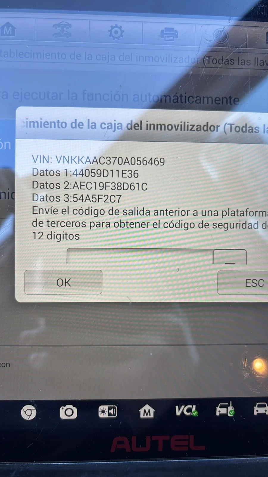 Autel Scanner Example 4